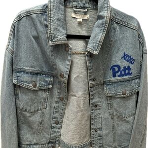 Pittsburgh panthers Jean jacket